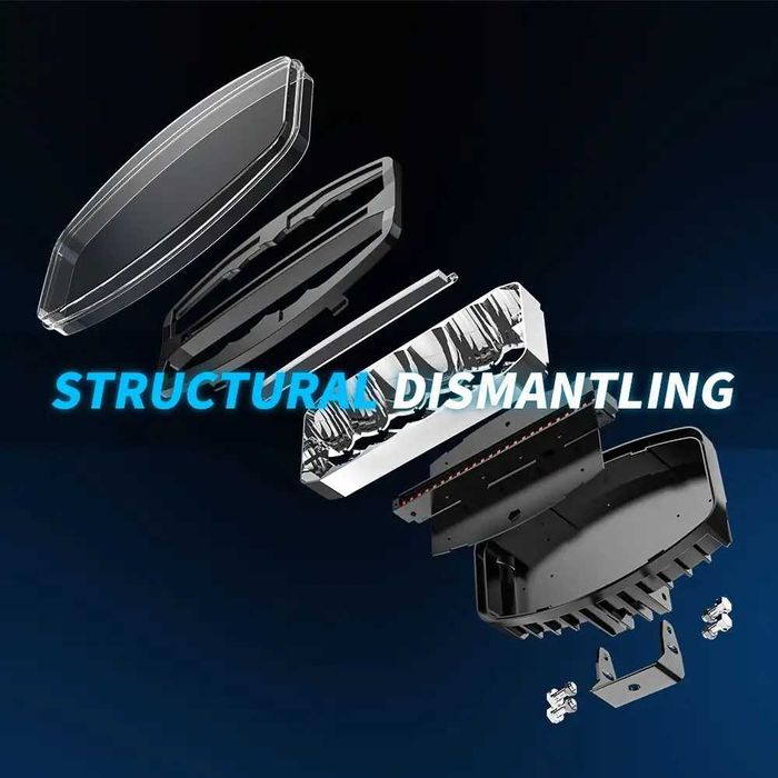 LED мощен диоден фар 12-24V за камиони трактори джипове 10C05