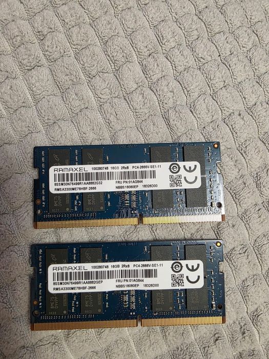 Ddr4 so-dimm 2×16Gb 2666mhz