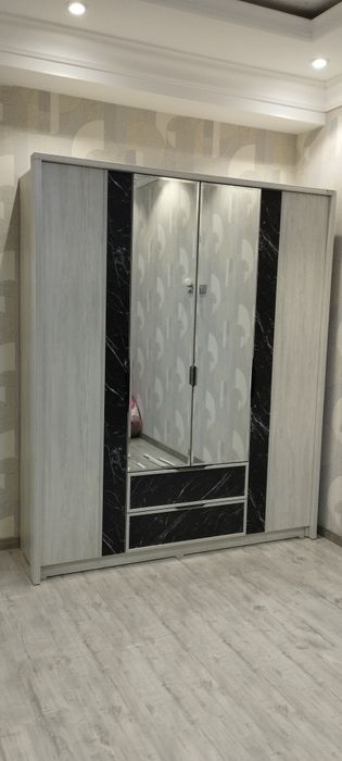 Супер Скидка! Шкаф Зайнап 4х дверный от Шараф мебель