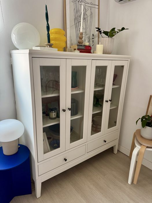 Bufet - Cabinet - Dulap cu usi de sticle pliante (Ikea Adanas)
