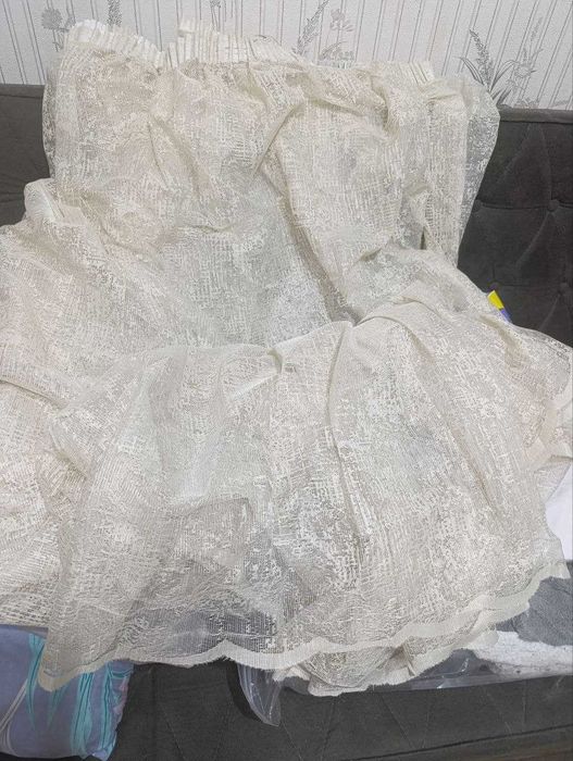 Тюль и шторы качественные.