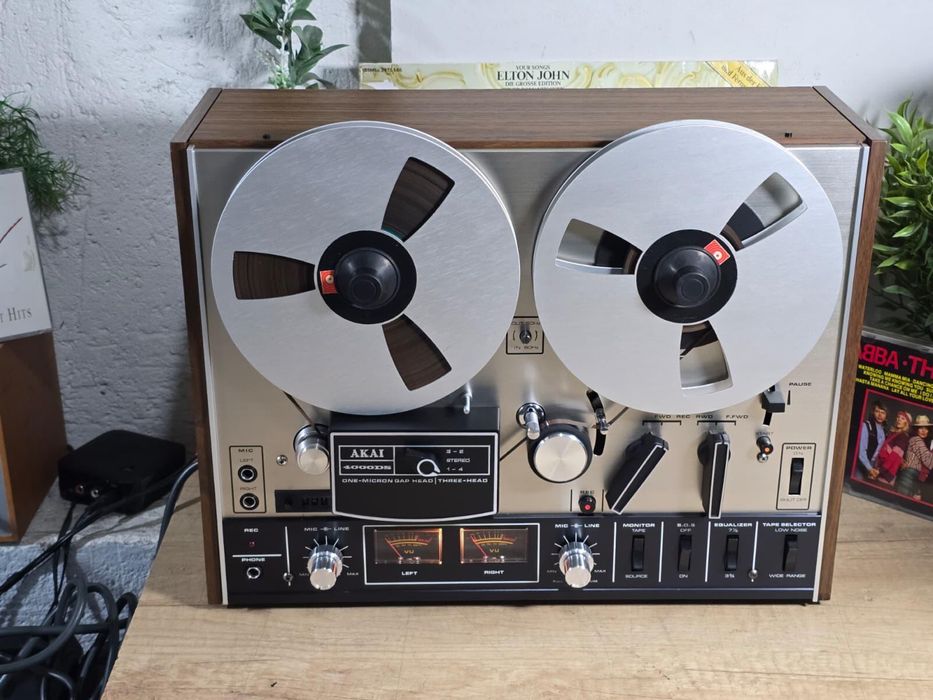 Magnetofon AKAI 4000DS, vintage hifi, 3 capete, de colectie