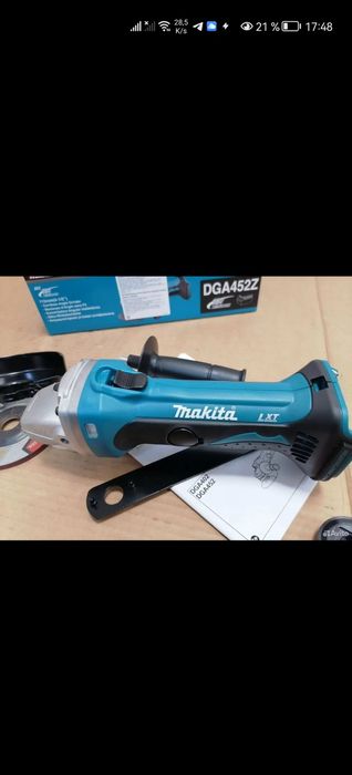 Акумляторный болгарка макита dga 452z