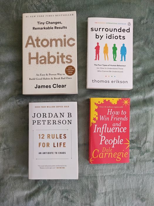 Bundle of four self improvement books