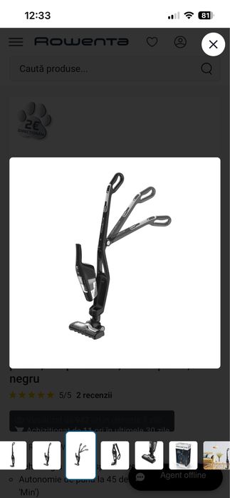 Aspirator vertical Rowenta