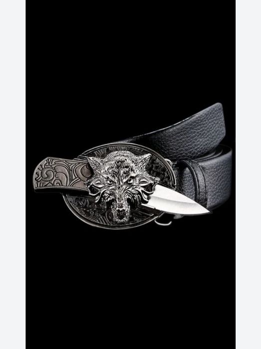 нож ремень с бляхой