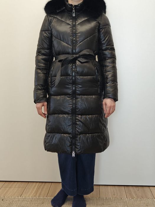 Geaca lunga neagra Etic