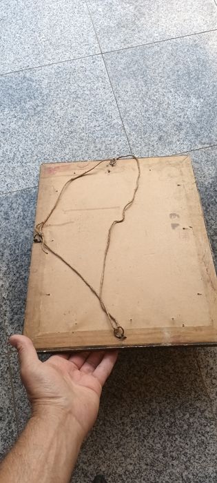 Fotografie veche în rama din lemn