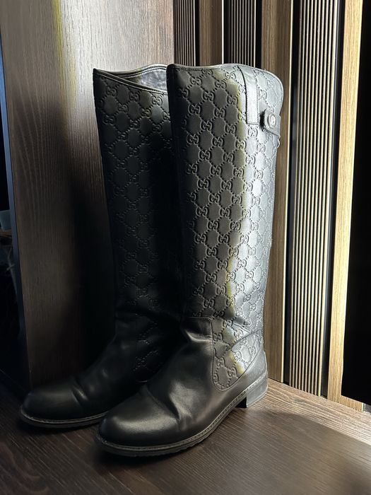 Ботуши Gucci естествена кожа