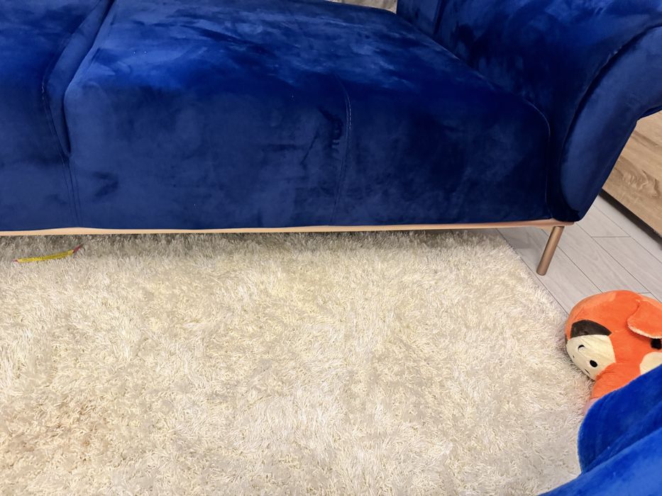 Диван с опция за сън с подащ гръб