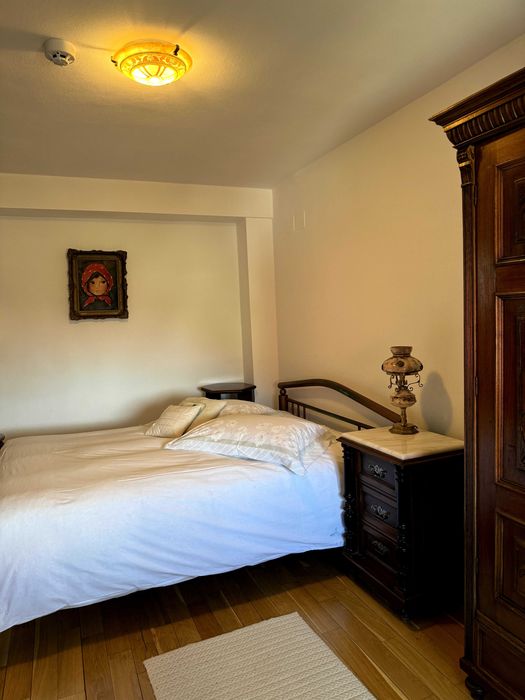 Pat din structura metalica 140 x 200 – design special