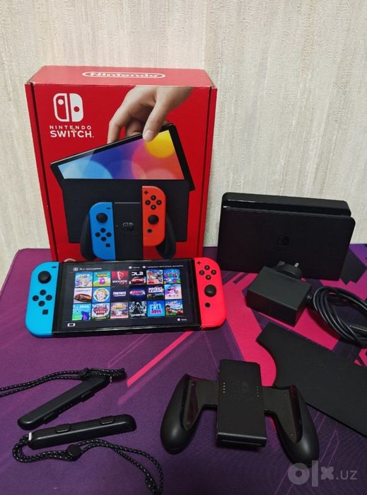 Nintendo switch Oled 64 GB с онлайн играми