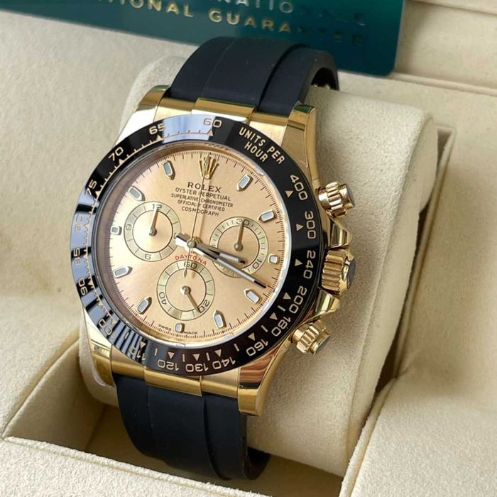 rolex daytona 4130 rubber strap collectie