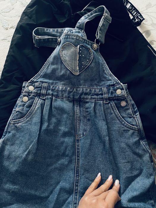 Сарафаны для девочек  джинсовые