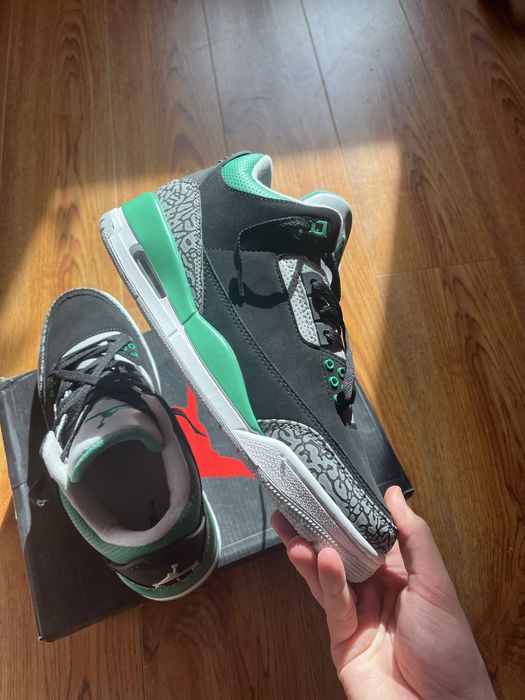 Jordan 3 pine green