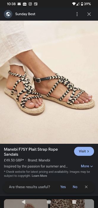 Sandale Manebi marime 37