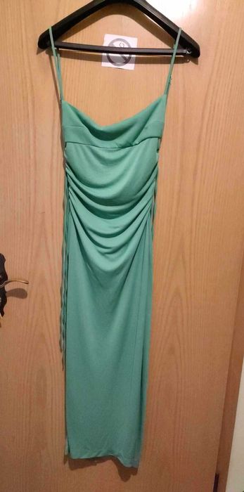 ZARA Rochie dama culoare verde Marime M  - PRET REDUS de la 40 Euro