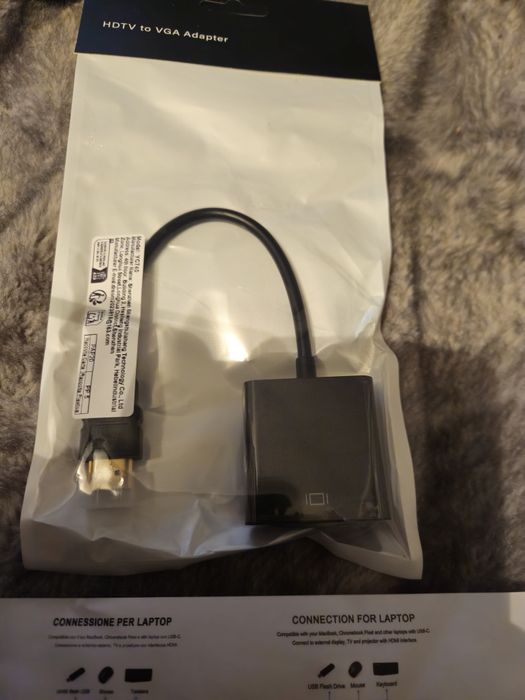 Adaptor vga to hdmi 
Stare noua Predare personala Arad Sau trimit preț