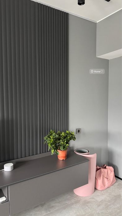 Установка бамбуковых панелей