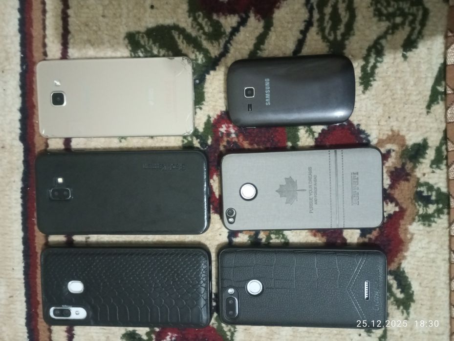 Redmi 6 32gb 4x 16gb va Samsung A30 32gb J6+ 32gb +A5 16gb