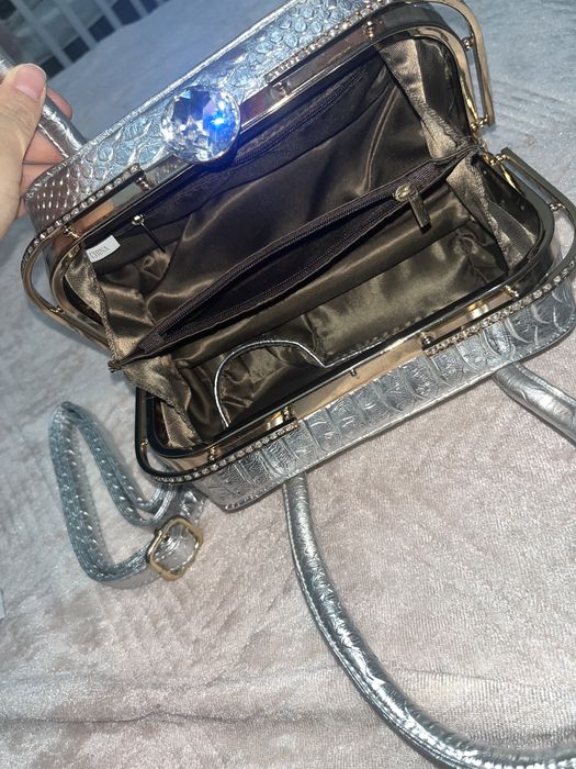 сумка женская блестящая