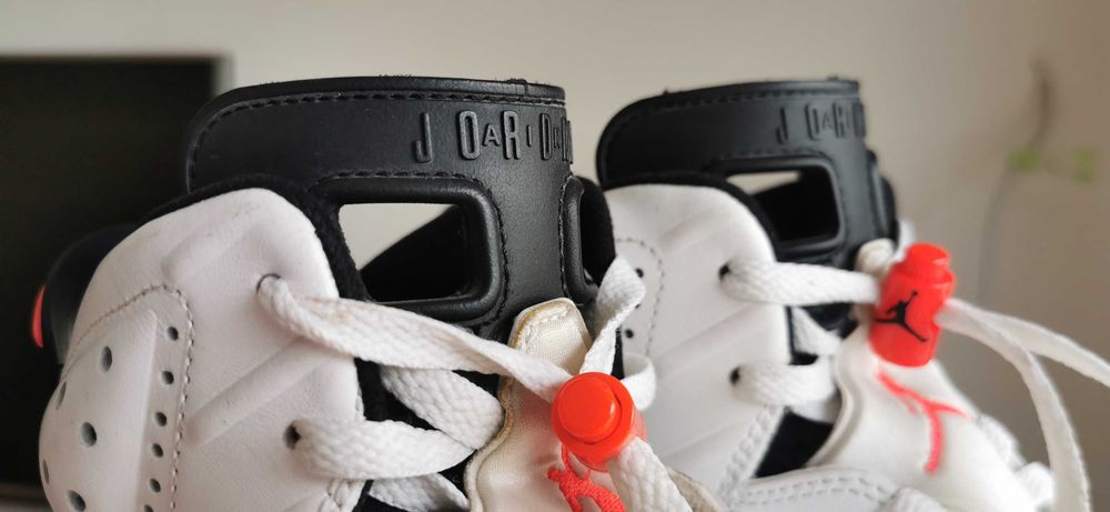 Air Jordan 6 Retro "White Infrared" (2014) | Размер 42.5 | ТОП състояние