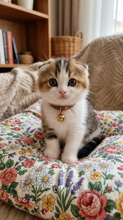 Шотландские котята скоттиши.