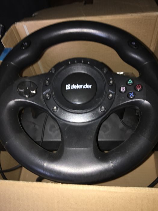 Руль игровой defender