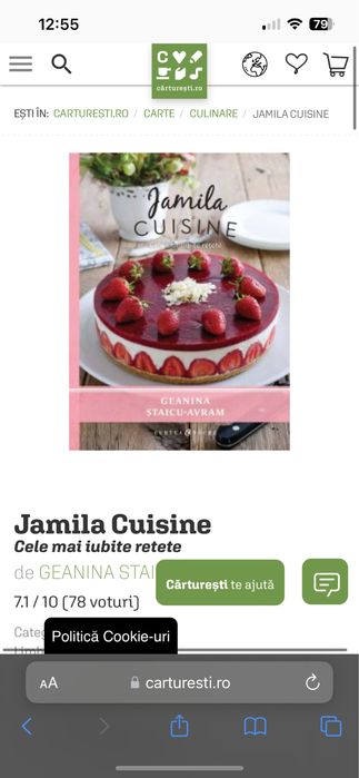 Cartea de bucate a Jamilei