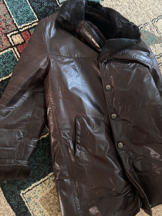 Дубленка мужская б/у