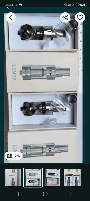 Atomizoare lemo 2 inox