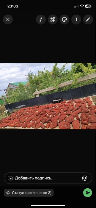 Копченный курдюк