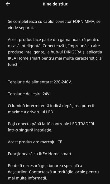 Transformator control wireless 30w plus cablu alimentare