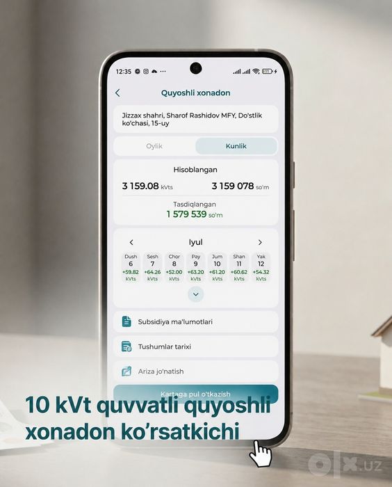 Quyosh panel o'rnatish | Jizzax bo'ylab sifatli montaj va kafolat