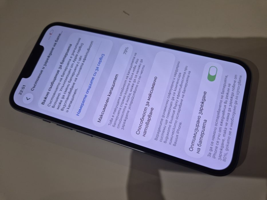 Iphone 14 blue 128 GB