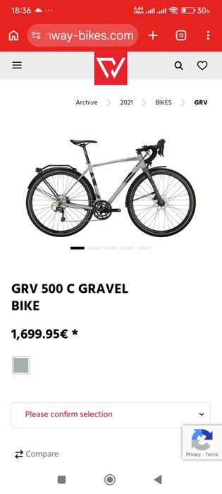 Gravel Conway 2x10 vit. hidraulica cube