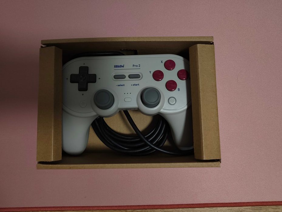 Контролер 8bitdo Pro2, Кабелен, G classic edition