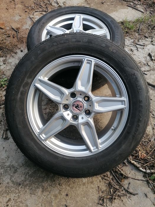 Джанти с гуми. 5*120 18-цола