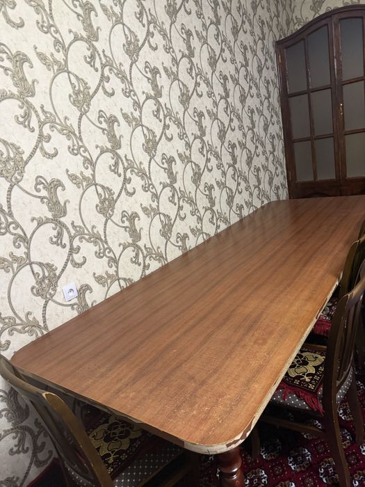 Стол и стулья 12шт