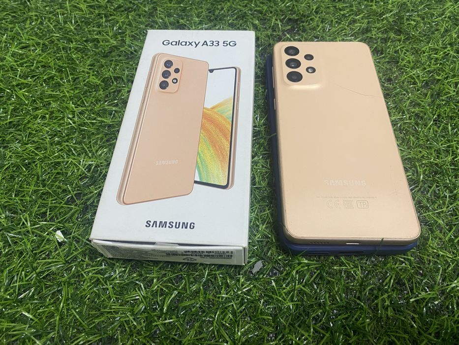 Продам Samsung A33 5G с коробкой