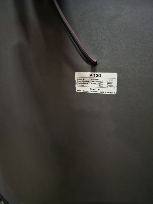 Boxe Vintage Heco P120