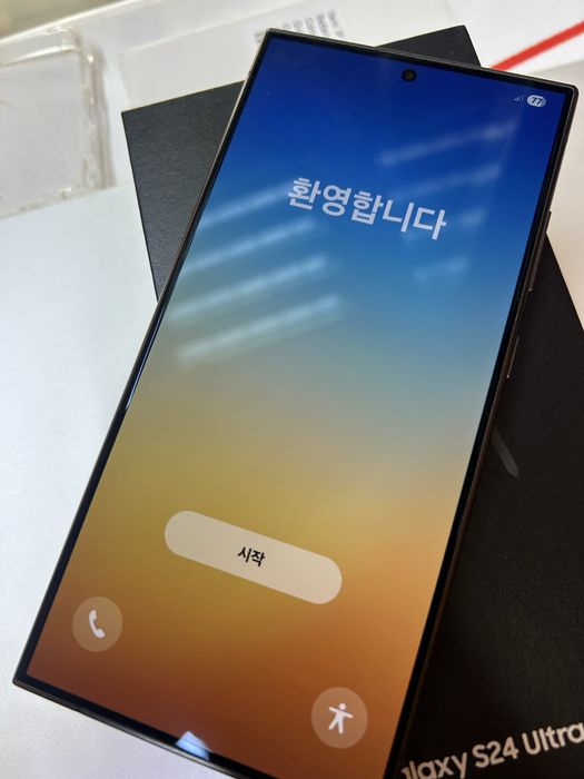 Samsung S24 Ultra Black Titanium като нов !