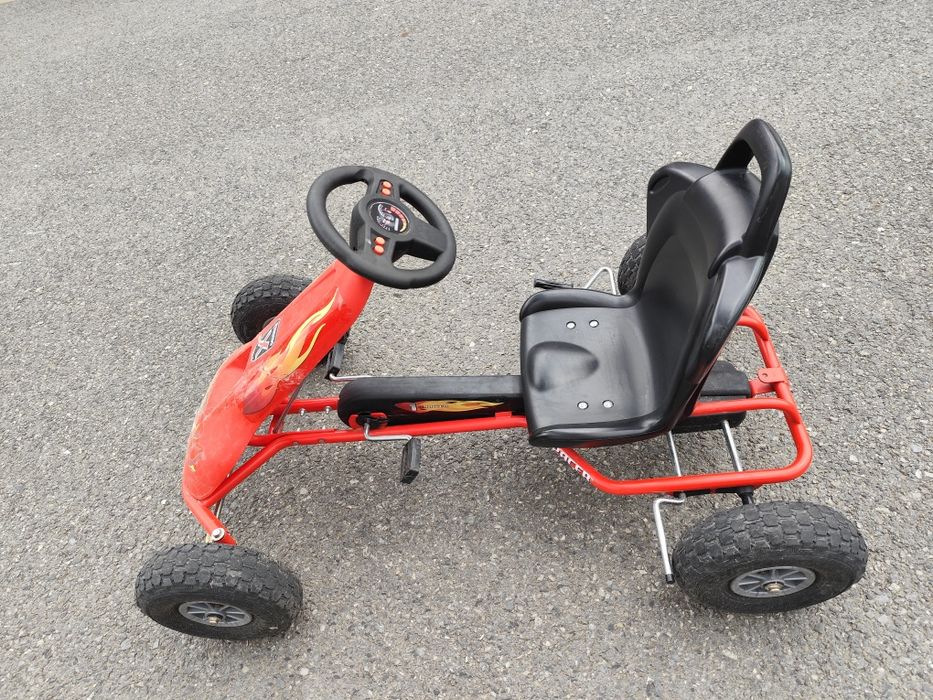 Kart cu pedale copii Ferbedo X-Racer, fabricat în Germania