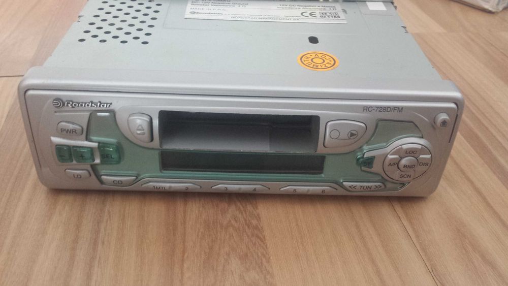 Радио-касетофон за кола - CD - Roadstar RC-728D/FM