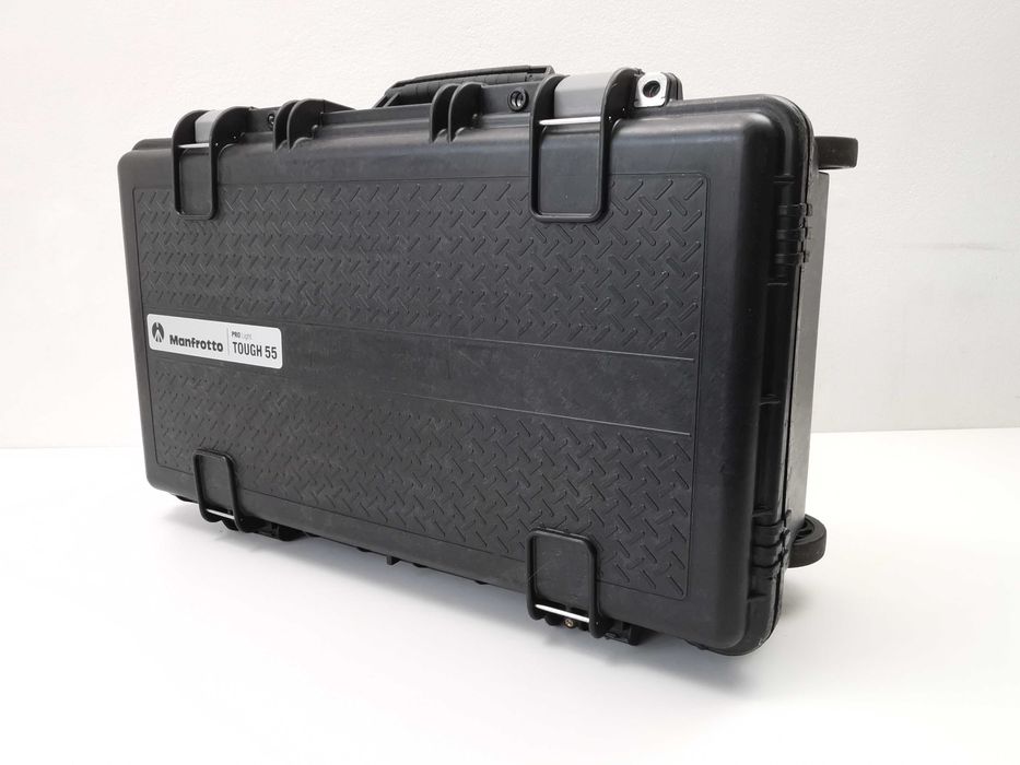 Manfrotto Pro Light Tough-55 с IP67 професионален фотографски твърд куфар на колелца