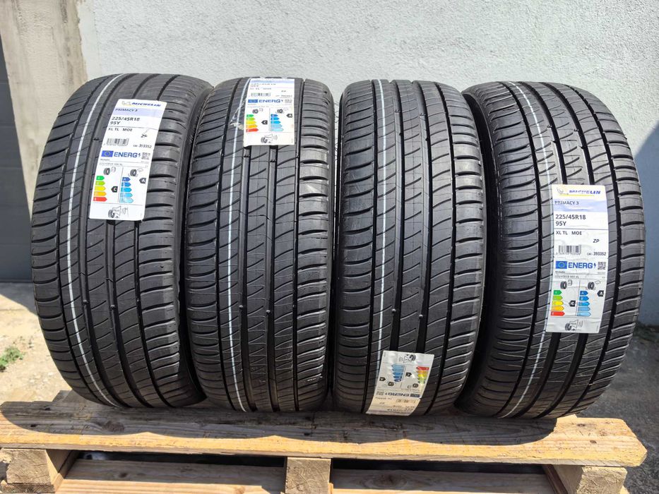 225/45/18 Мишелин ДОТ 2024 г - Чисто нови - Рън Флат / МОЕ