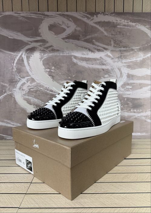 Christian Louboutin High Black White