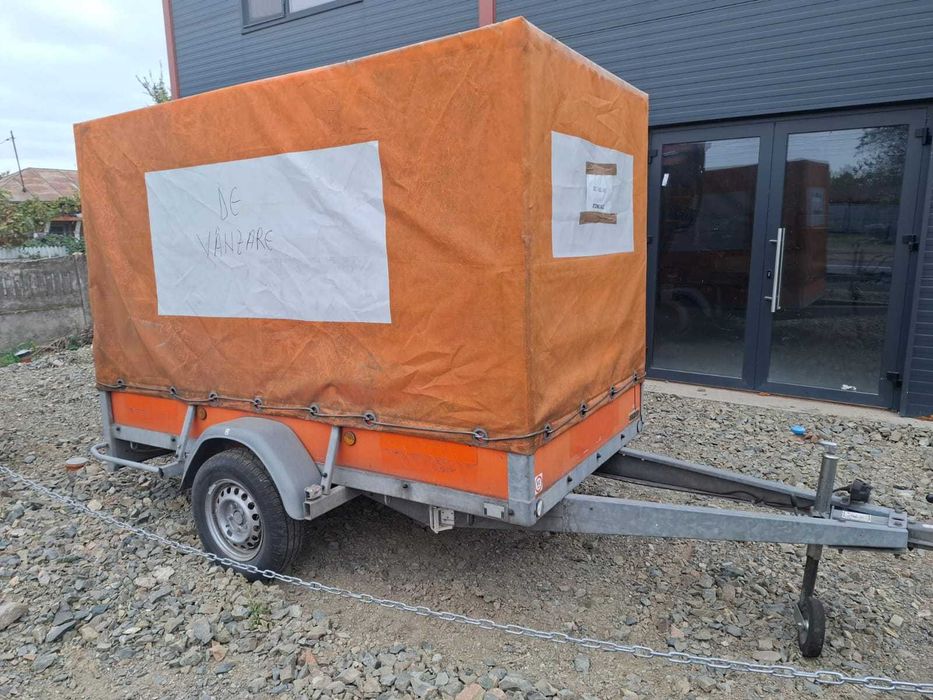 Remorca Atec 750 kg cu prelata