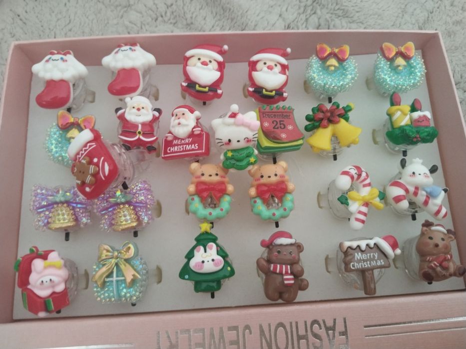 Колечки новый год