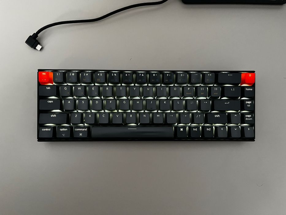 Tastatura Mecanica Wireless Keychron K6 Aluminiu Gateron Brown HotSwap